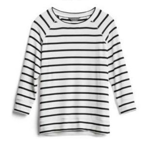 Stitch Fix Long Sleeve Crew neck striped tee (sz M